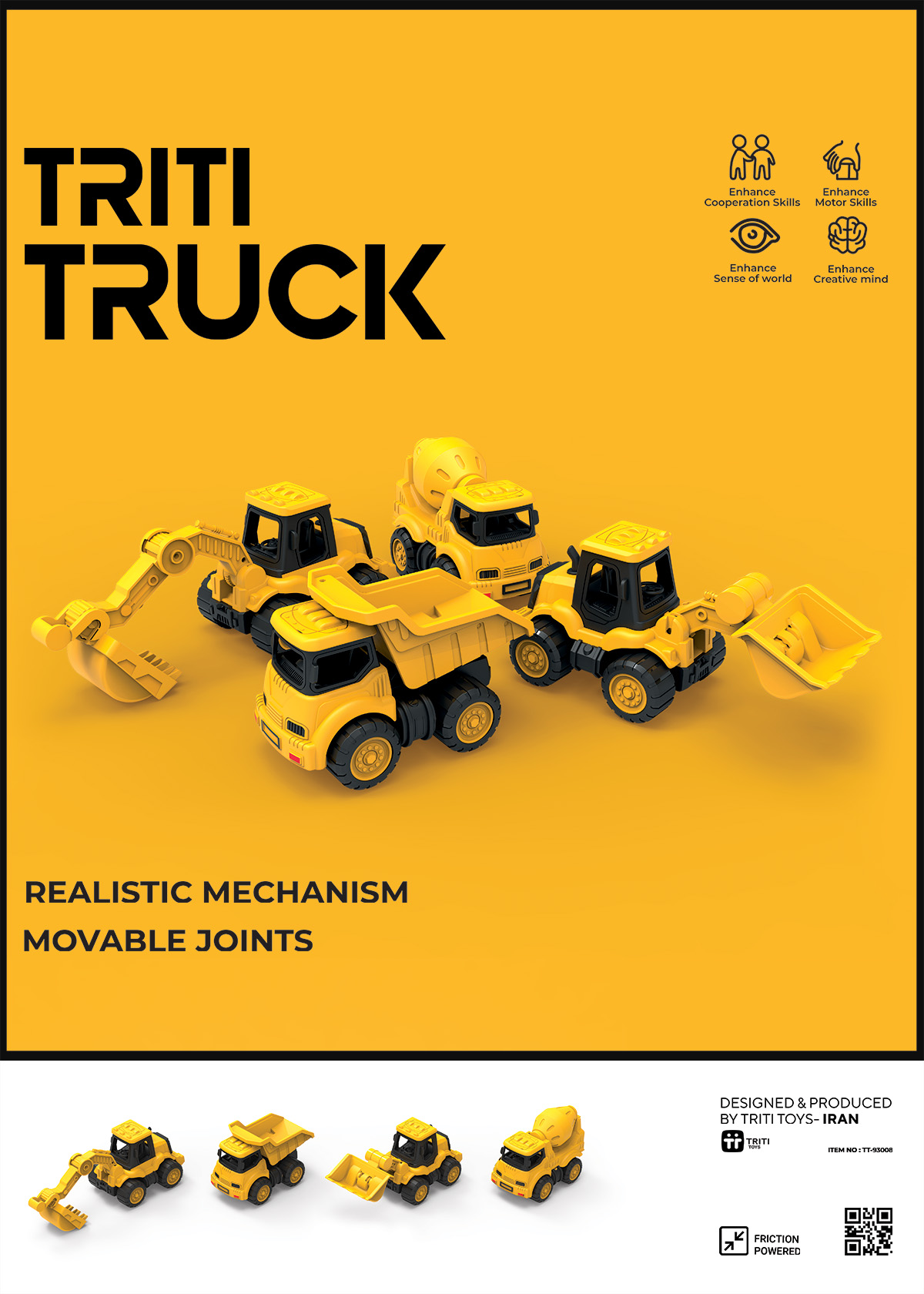 happy truck poster